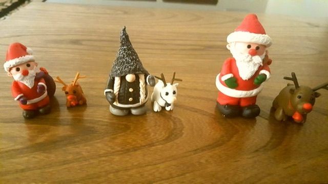 Hand-made character figure