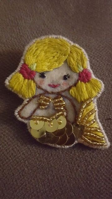 Hand-made character figure