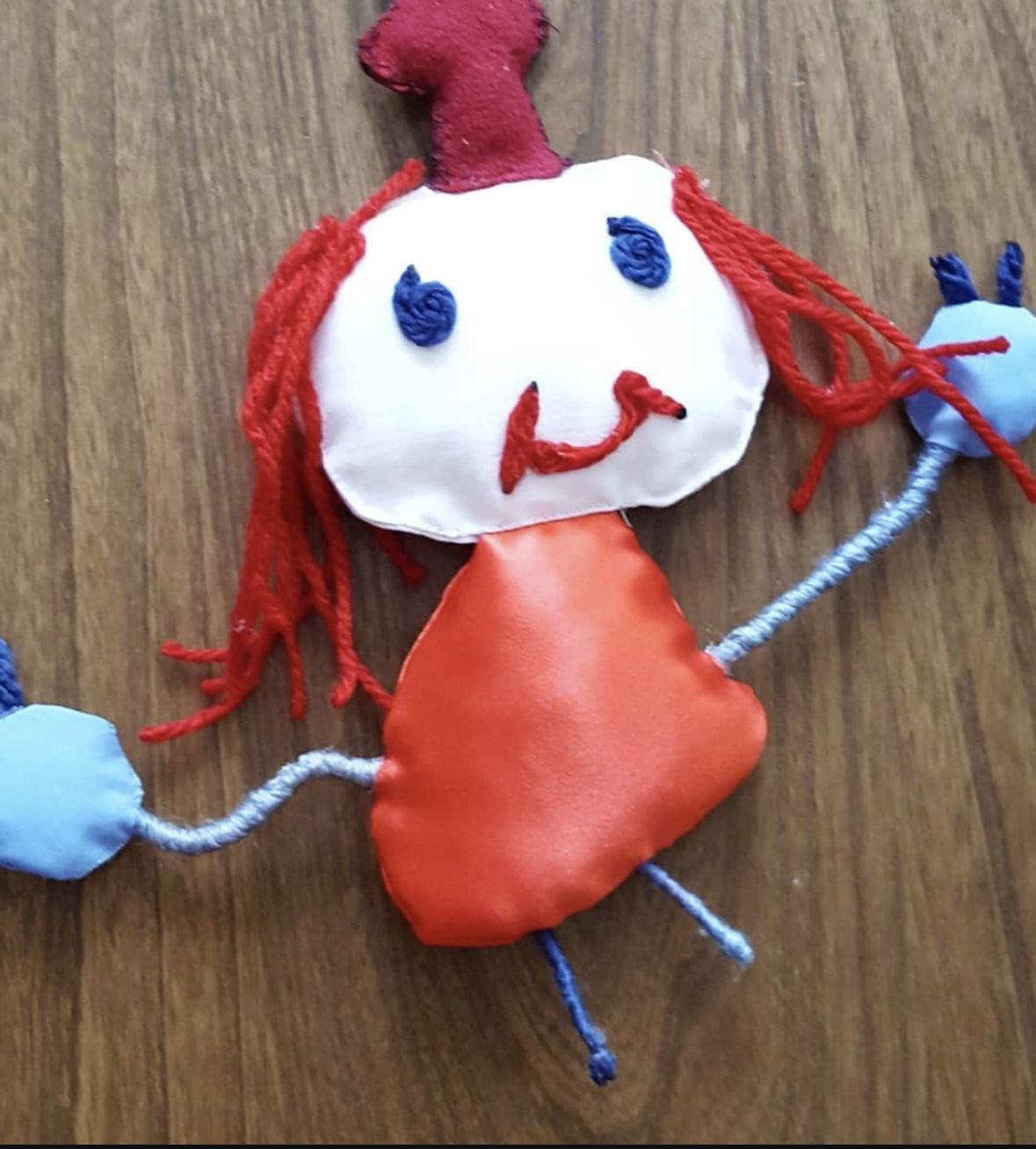 Hand-made character figure